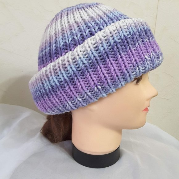 Handknit balaclava multicolored - Picture 5 of 5